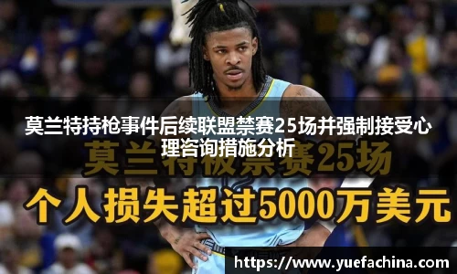 莫兰特持枪事件后续联盟禁赛25场并强制接受心理咨询措施分析